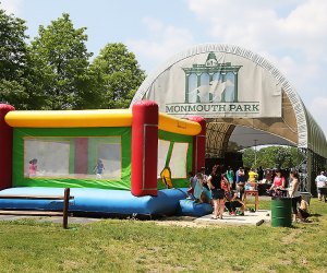 All activities are free at Monmouth Park's Family Fun Days, held every Sunday during the summer. Photo courtesy of the park