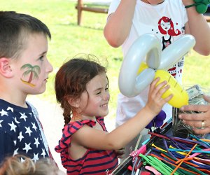 Enjoy lots of kid-friendly fun at Monmouth Park on Sunday. Photo courtesy of he park
