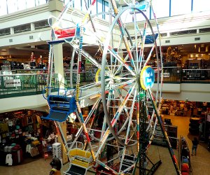 Indoor Ferris wheel in the SCHEELS store in Fargo, ND