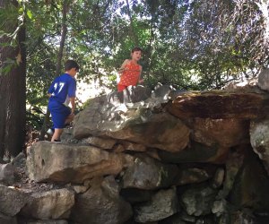 Kids love the grotto at Ferndell Nature Walk