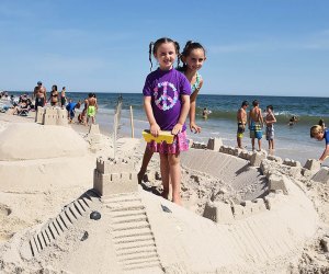 Build the perfect sand castle on one of Fire Island's pristine beaches. Photo courtesy of the National Park Service 