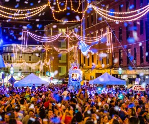 Boston's North End takes to the streets with summer festivals and fairs. Fisherman's Feast photo by Matt Conti