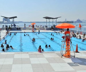 100 things to do in NYC with kids: The Floating Lady Swimming Pool