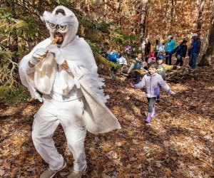 LI Best Haunted Houses for kids Enchanted Forest Trail at the Quogue Wildlife Refuge