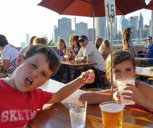 Eat on the rooftop at Fornino on Brooklyn Bridge Park’s Pier 6. Photo by Lisa Seibold-Winder