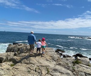 Our 100 Best Family Vacation Destinations: Walk the rocks at Fort Williams for views of Portland Head Light and the waves.