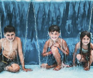 South Miami kids can cool off this summer at the Founders Park splash pad! Photo courtesy of City of Aventura