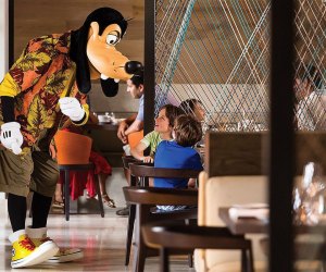 Start your day with breakfast with Goofy and friends at the Four Seasons Resort Orlando. Photo courtesy the resort