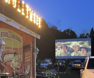 Take in a movie under the stars at Four Brothers Drive-In. Photo courtesy of Four Brothers Drive-In, Facebook