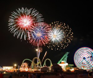 Wildwood's 4th of July celebration includes a parade, live music, and spectacular fireworks. Photo courtesy of the Greater Wildwoods Tourism Authority
