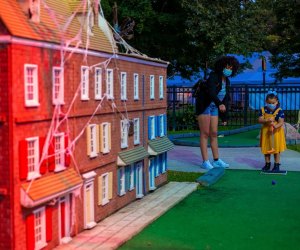 Tee off at Spooky Mini Golf--if you dare  Photo by J. Fusco, courtesy of Franklin Square
