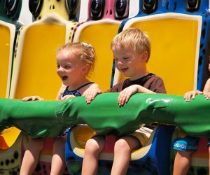 Activities To Get You Out of the House this Weekend in Connecticut Get hopping on the Frog Hopper. Photo courtesy of Quassy Amusement & Waterpark