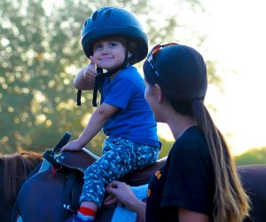 Gallop NYC uses therapeutic horsemanship to build developmental, emotional, social, and physical skills for each rider. Photo courtesy of Gallop NYC