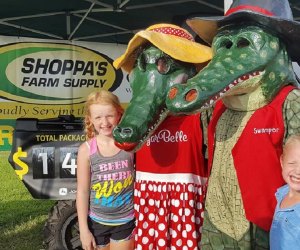 Families can indulge in a healthy dose of all things gator all weekend long during Gatorfest. Photo courtesy of Texas Gatorfest. 