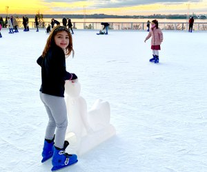 The rink at Gaylord National Resort is the perfect place to go ice skating in December. Photo by Jennifer Marino Walters