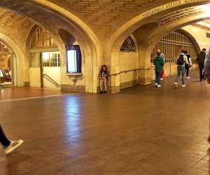 Grand Central Terminal is a great indoor place to play