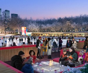 NYC's Industry City is reopening its open-air ice rink for the