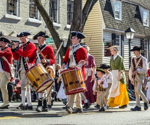 Head to Old Town Alexandria for the George Washington Birthday Parade. Photo courtesy of  the Visit Alexandria VA Facebook page.