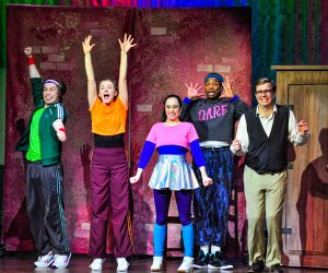 Learn history, grammar, science, math, and more at a live production of Schoolhouse Rock. Photo courtesy of the production