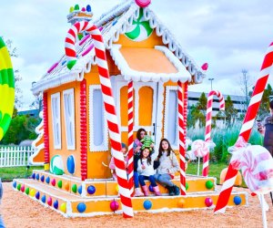 Gingerbread Village is one of our favorite FREE holiday events in Houston. Photo courtesy of City Place Plaza