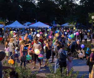 Get ready to light up the night at Glow in the Park! Photo courtesy of Glen Ellyn Parks