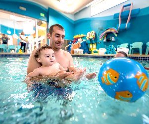 Take your little fishies to a class at Goldfish Swim School.