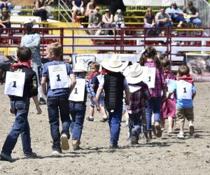 The rodeo comes to Connecticut! Photo courtesy of the Goshen Stampede