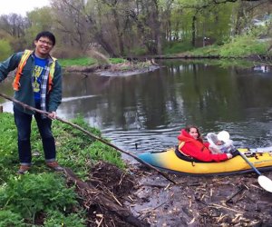 Nine sites along the Saw Mill River will welcome volunteers to help remove trash for the Great Saw Mill River Clean-Up. Photo courtesy of Groundworks Hudson Valley