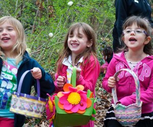 Take part in an environmentally-friendly egg hunt at Greenburgh Nature Center. Photo courtesy of the center