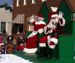 Wave to Santa and Mrs. Claus at the Greater Manassas Christmas Parade. Photo courtesy of the Greater Manassas Christmas Parade, Facebook