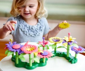 Toys like this that encourage tactile, imaginative play are best for this age group. Photo courtesy of Green Toys