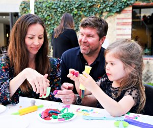Family fun at the Getty Villa. Photo by Ryan Miller/Capture Imaging courtesy of J. Paul Getty Trust
