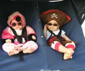 Kids' Halloween Costume Ideas: Pirate and Flamingo