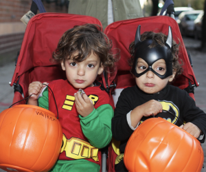 Kids' Halloween Costume Ideas: Batman and Robin