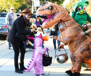 Little ghouls and goblins descend on downtown Morristown for the annual trick-or-treat. Photo courtesy of the Morristown Partnership