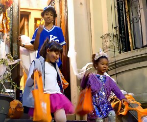 Trick or treat in NYC Harlem