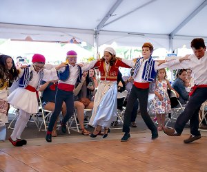 Celebrate Greek dance, food, and culture at the annual Hamptons  Greek Festival in Southampton. Photo courtesy of the festival