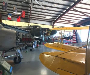 Explore WWII aviation, American, German, and Japanese military, and home front life during the War for FREE during Hangar Hang Out. Photo courtesy of CAF Houston Wing Museum & Hangar.