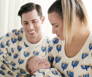 Cutest Matching Family Christmas Pajamas: Hanukkah Pajamas