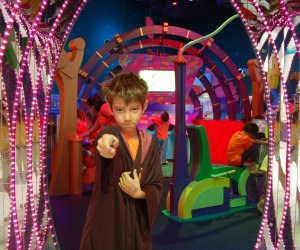 Let kids test their wizarding skills at Harry Potter's Birthday Bash. Photo courtesy of the Children's Museum of Houston.