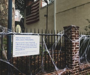 Betsy Ross House Spooky Twilight Tours. Photo courtesy of Historic Philadelphia