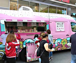 The Hello Kitty Cafe Truck returns to The Shops at SkyView Center on Saturday.  Photo courtesy of the Hello Kitty Cafe Truck