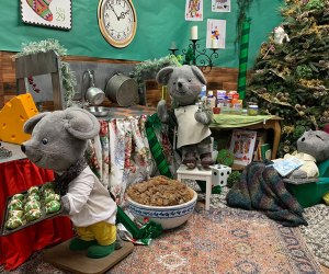 See the characters at the Christmas Animated Story at Hicks Nurseries. Photo courtesy of Hicks Nurseries