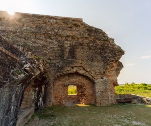 Fort Pickens is one of the only Civil War forts in the South to remain in Union control. 