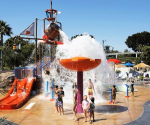 LA's Best Swimming Pools with Play Areas and a Little More for Kids and Parents Castaway Cove lets kids play while parents relax. Photo courtesy of Howard Johnson Hotel Anaheim