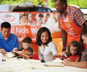 Come to a FREE workshop the first Saturday of every month at Home Depot. Photo courtesy of Home Depot