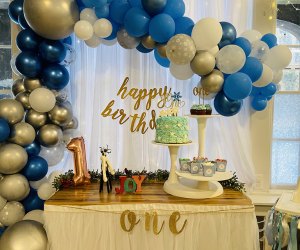 House of Playful Soul room decorated for birthday party