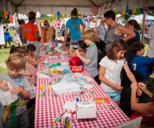 Chicago Hot Dog Fest in Lincoln Park includes a kids' activity area. Photo courtesy of the fest
