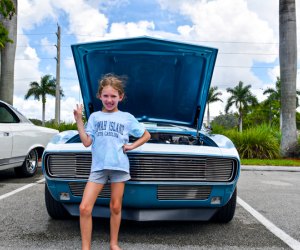 Enjoy a local car show, food trucks, and live entertainment at Hot Dogs and Hot Rods. Photo courtesy of Coconut Creek Government
