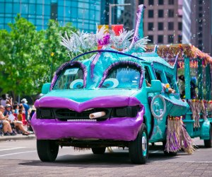 The Art Car Parade in Houston